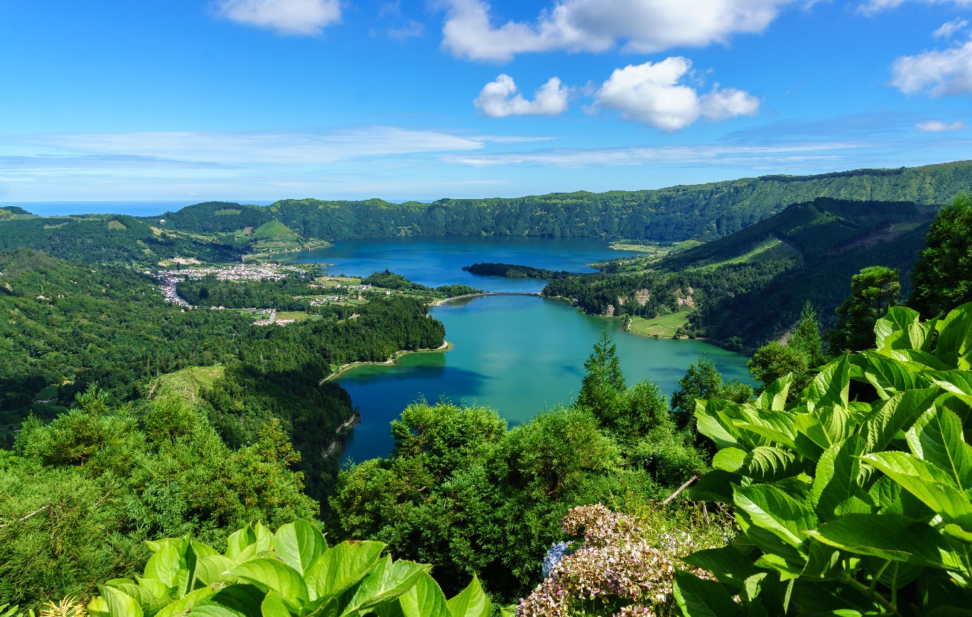 Fietsen op het Groene Eiland Sao Miguel